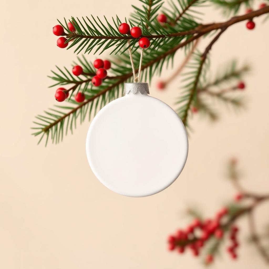 Boule de Noël personnalisée